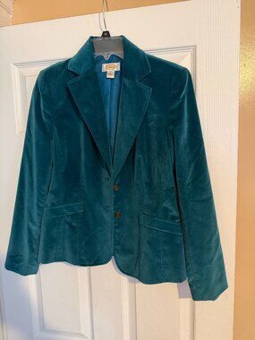 Blue Velvet Talbots Blazer